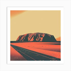 Uluru 2 Art Print