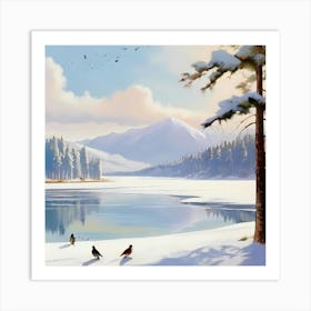 Winter Landscape 1 Art Print