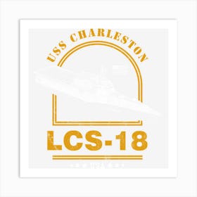 Lcs 18 Uss Charleston Art Print