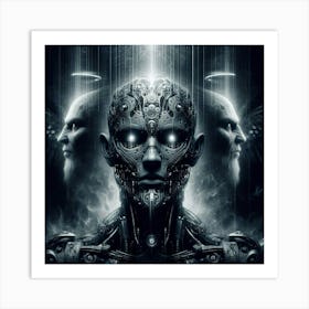 Cyber Lord Art Print