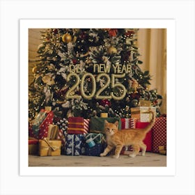 A Photo Of A Decorated Christmas Tree Wi Kpsuoymgrxqztpwi2noycw Qyfgbbnmr02nzsmm85wb0a Art Print