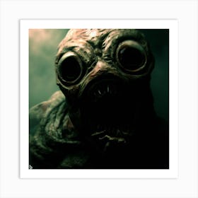 Alien Monster Art Print