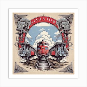 Walker'S Train Art Print