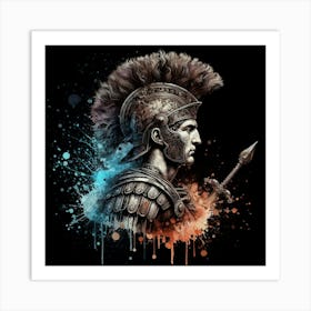 Spartan Warrior 26 Art Print