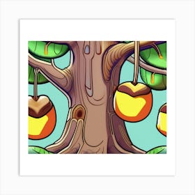 Chestnut Tree Art Print