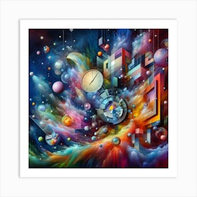 All around Art Print