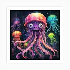 Jellyfish 22 Art Print