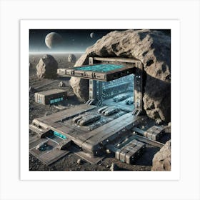 Hidden Launch Pads Art Print