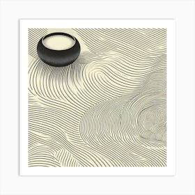 Vase On A Table Art Print