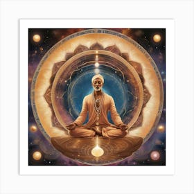 Meditative state Art Print