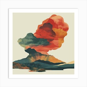 Mountains 2 Art Print