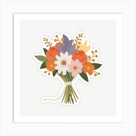 Bouquet Of Flowers 2 Art Print