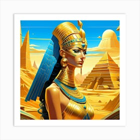 Egyptian Woman 2 Art Print