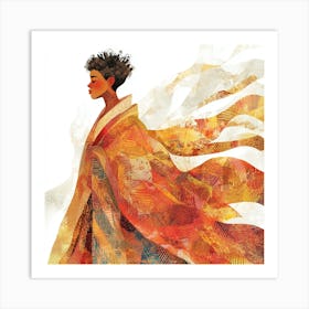 African American Woman Art Print