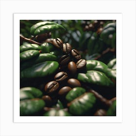 Coffee Beans On A Tree 80 Art Print