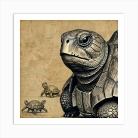 Turtles Art Print