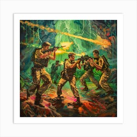 Alien Invasion Art Print