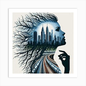 Cityscape 4 Art Print