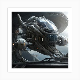 Spaceship Art Print