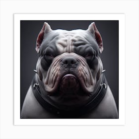 Bulldog Art Print