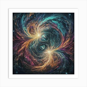 Yin Yang Art Print