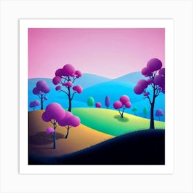 Landscape Art Print