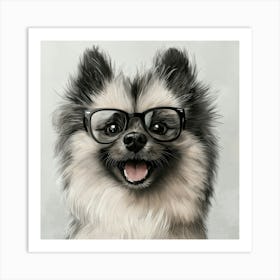 Pomeranian 9 Art Print