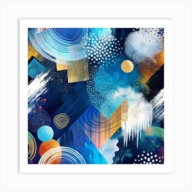 Abstract Painting 83 Art Print