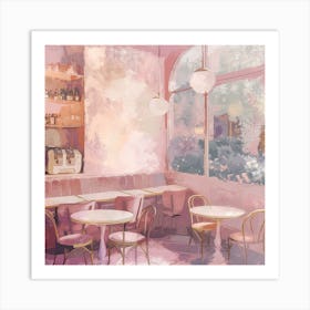 Cafe Paris Art Print