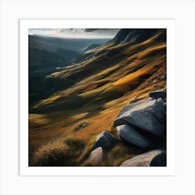 Mountain Landscape 41 Art Print