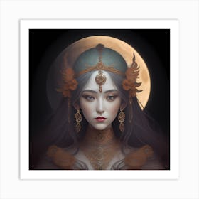 Beautiful Goddess #6 Art Print