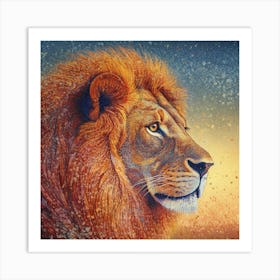 Lion king 1 Art Print