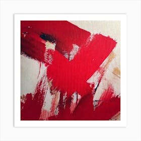 Bold brushstrokes Art Print