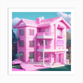 Barbie Dream House (286) Art Print