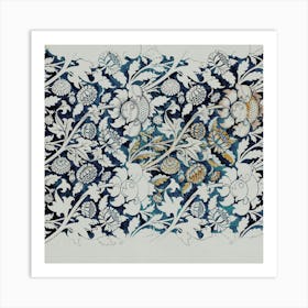 William Morris Textile Design 2 Art Print