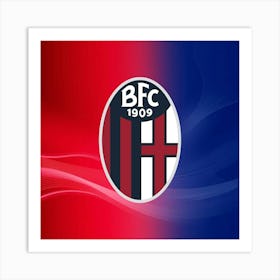 Bologna FC 1909 Logo Wall Art 21 Art Print