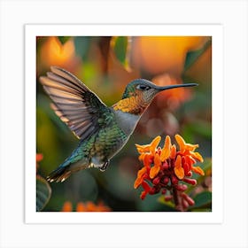 Hummingbird 2 Art Print