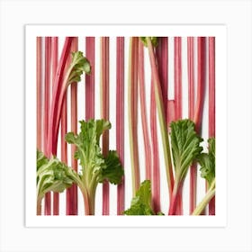 Rhubarb 78 Art Print