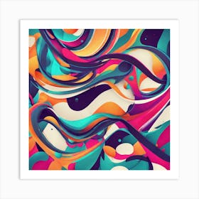 Abstract Art 10 Art Print