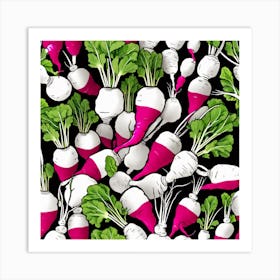 Radishes 41 Art Print