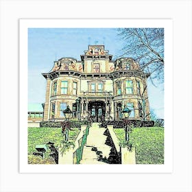 Victorian Mansion 1 Poster