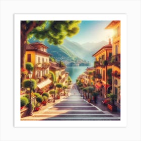 Lake Como, Italy Art Print