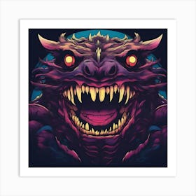 Monster Art Art Print