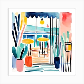 Palma Al Fresco 02 Art Print