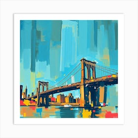 Brooklyn Bridge 2 Art Print