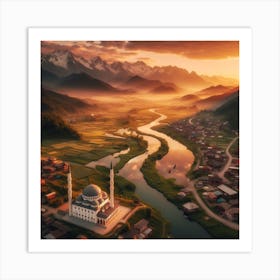 Mosque 2 Art Print