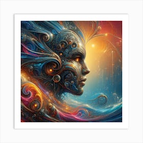 Psychedelic Art Art Print