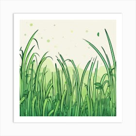 Green Grass 38 Art Print