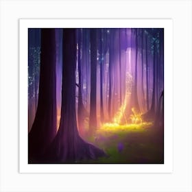 Forest 62 Art Print