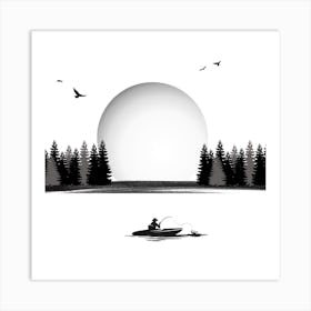 in to the water Art Print